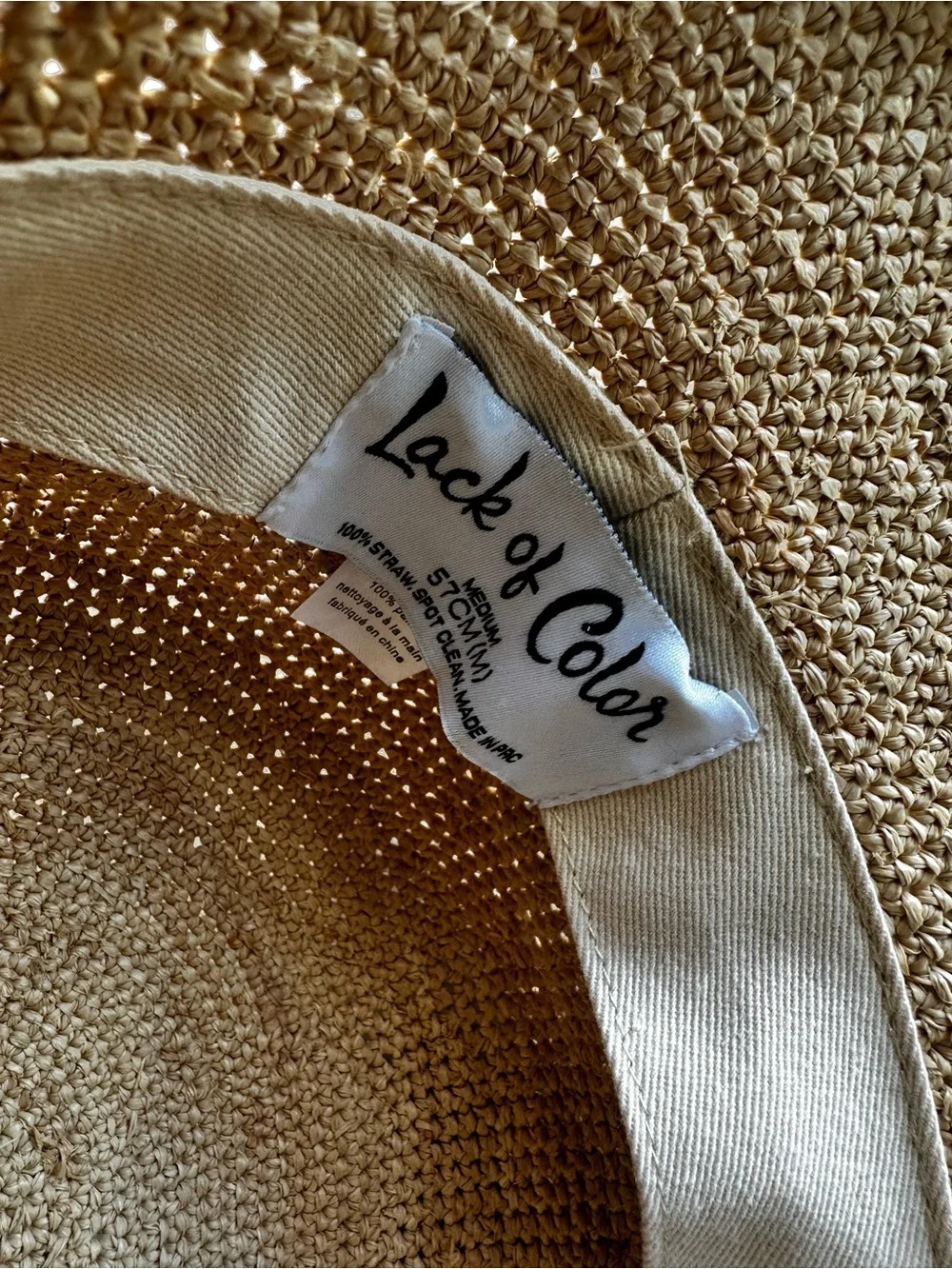 Lack of Color Inca Bucket Hat – Size Medium - Picture 3 of 4